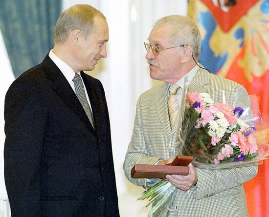 Vladimir Putin and Alexander Mitta