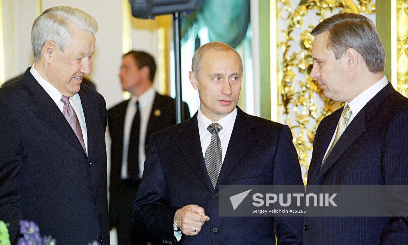 Yeltsin, Putin and Kasyanov