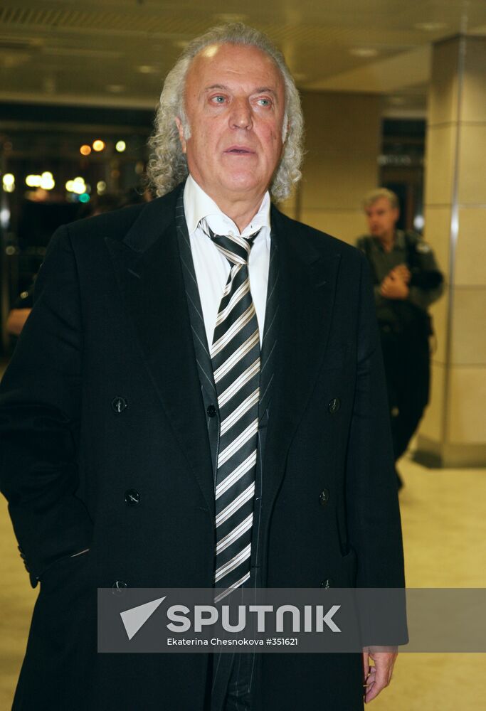 Fashion designer Valentin Yudashkin celebrates 45 years
