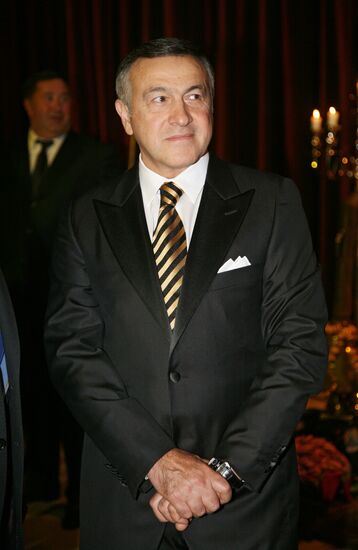 Fashion designer Valentin Yudashkin celebrates his birthday