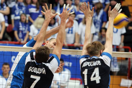 Russian volleyball championship, Zenit-Dinamo