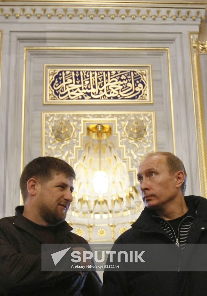 Vladimir Putin visits Chechnya