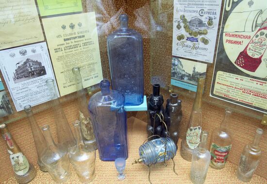 Russian vodka museum in St.Petersburg