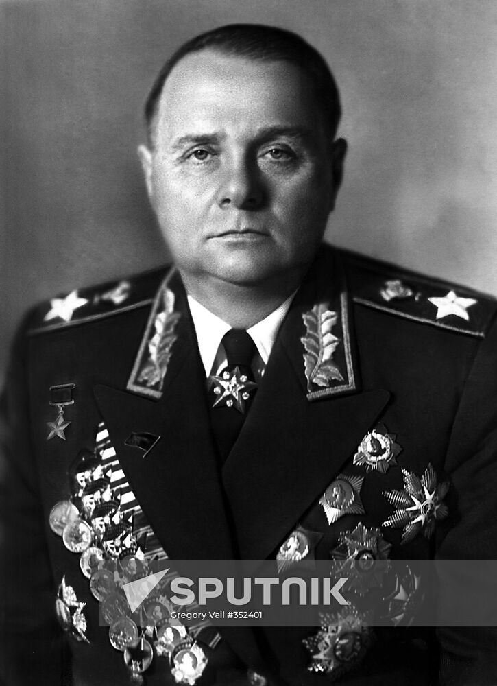 Marshal of the Soviet Union Kirill Metetskov