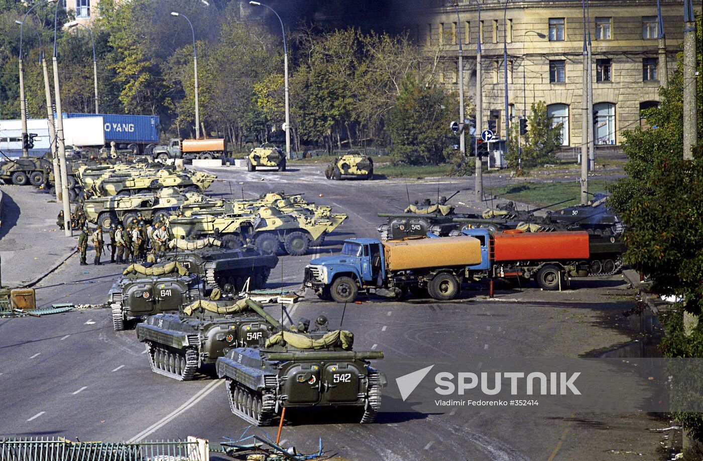 Military equipment in Moscow