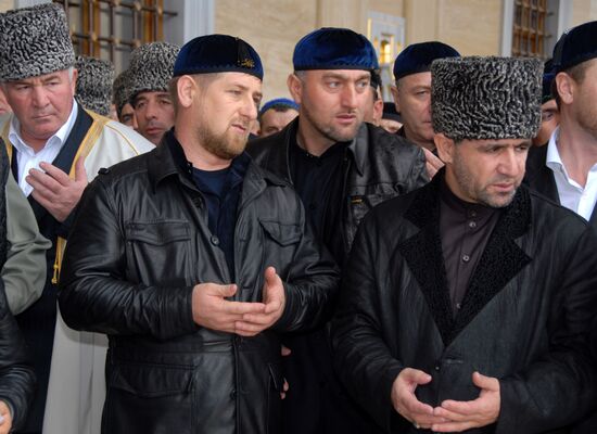 Opening mosque named after the first Chechen president