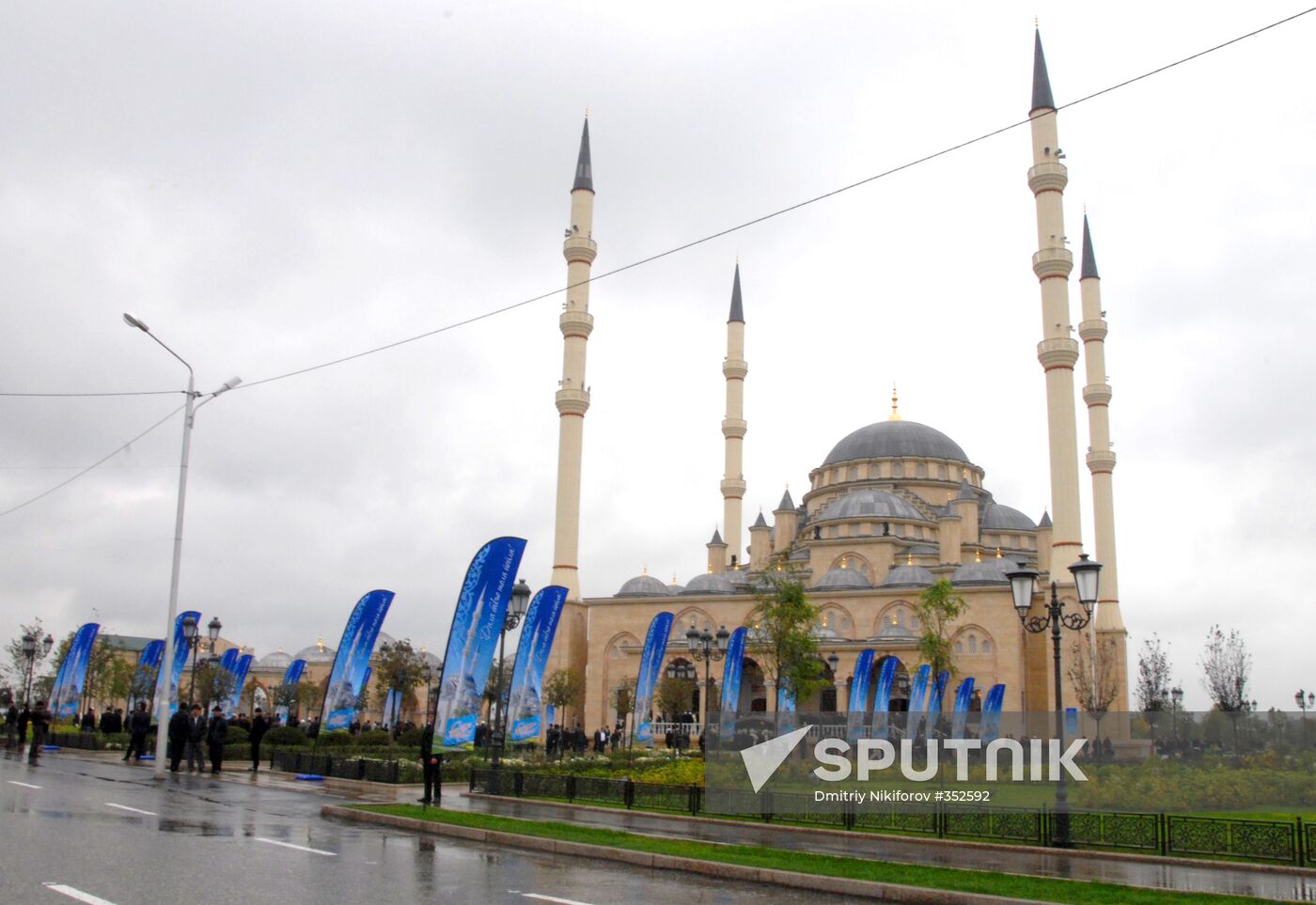 Opening mosque named after the first Chechen president