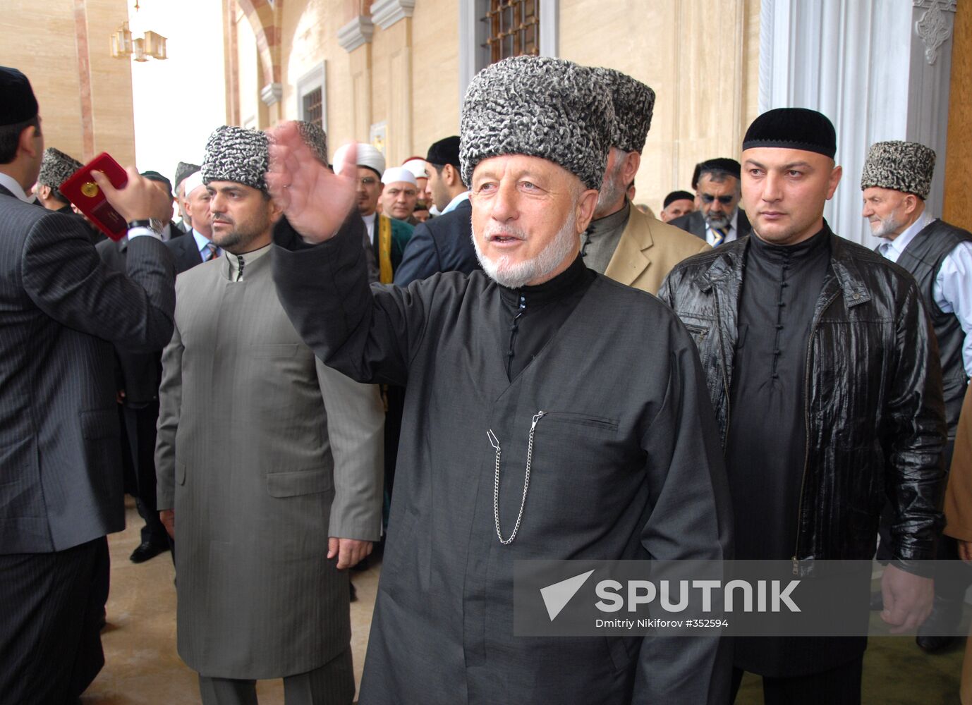 Opening mosque named after the first Chechen president