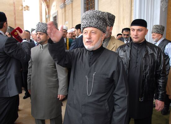 Opening mosque named after the first Chechen president