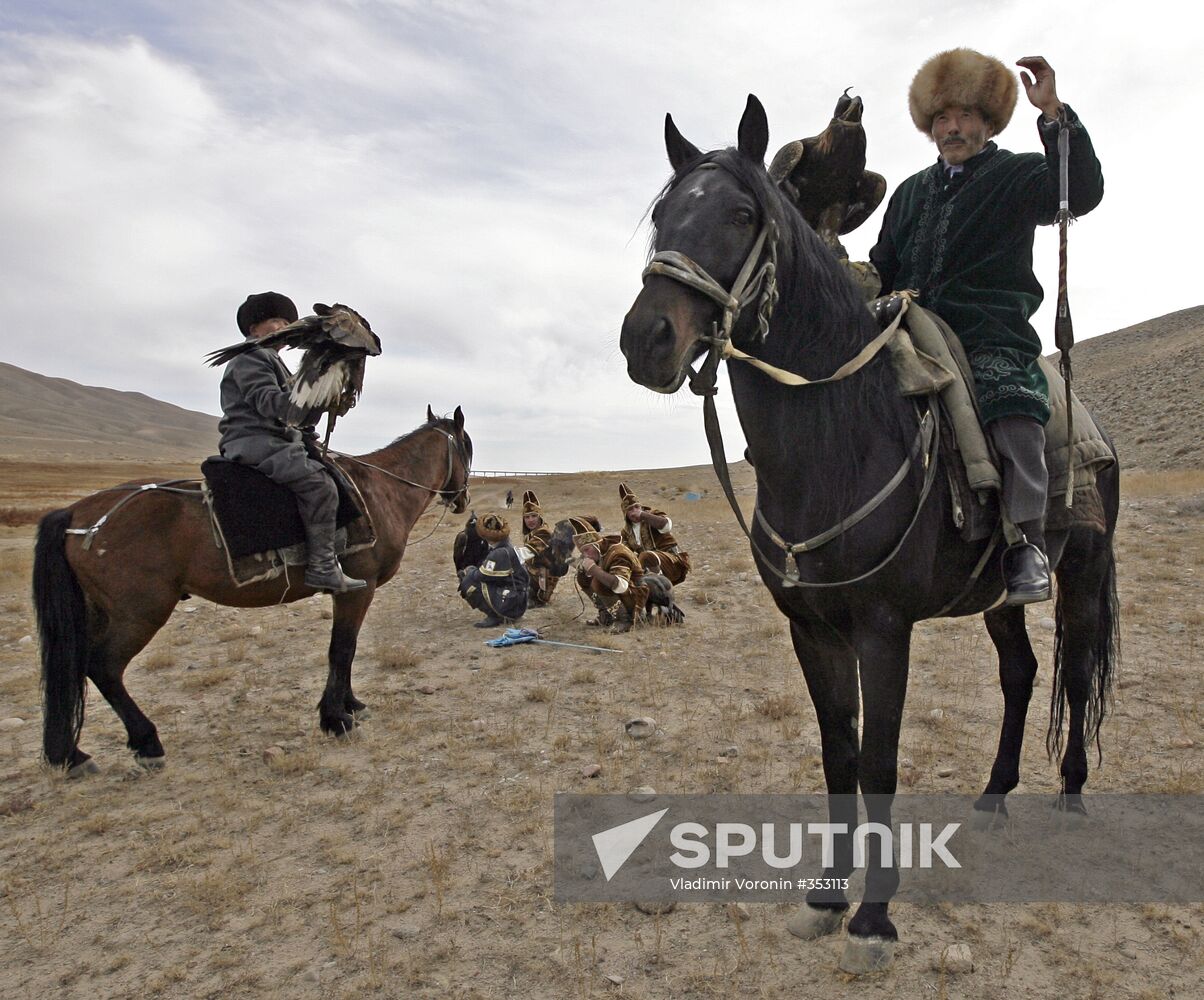 National festival "Salburun" in Kyrgyzstan