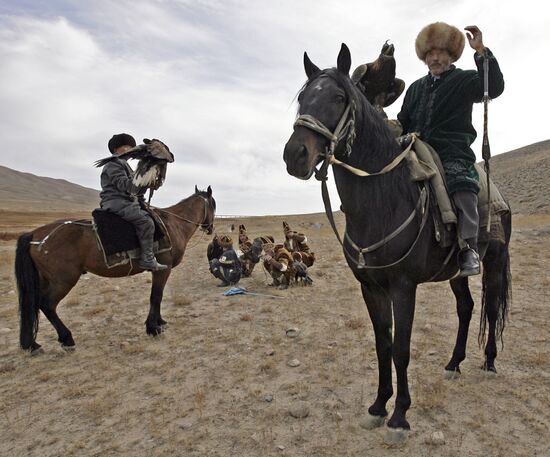 National festival "Salburun" in Kyrgyzstan