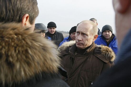 Vladimir Putin visits the Siberian Federal District