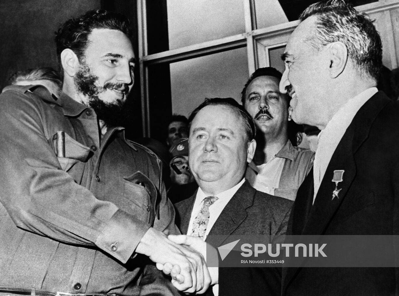 F.Castro and A.I.Mikoyan