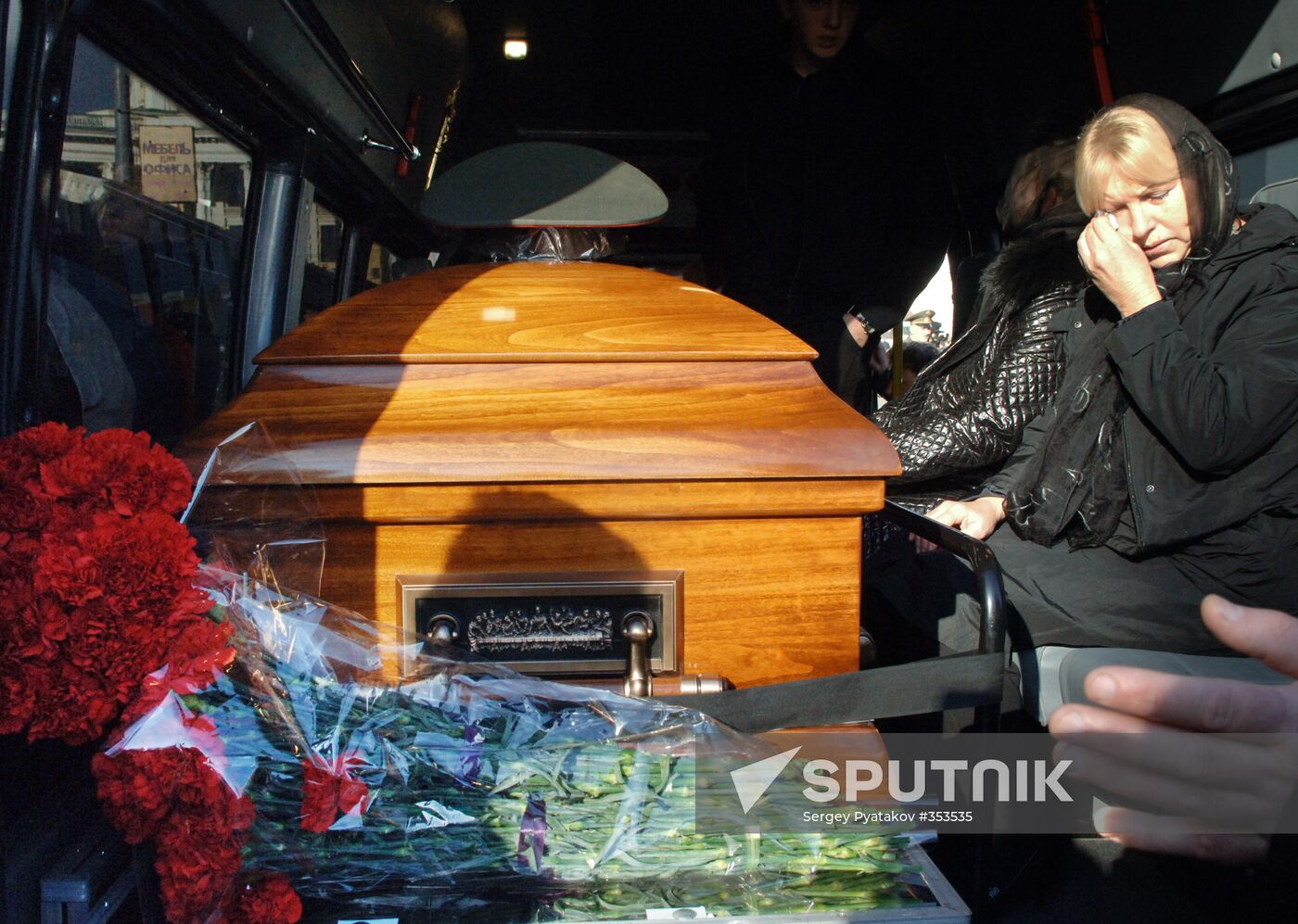 Funeral ceremony for Colonel General Gennady Troshev