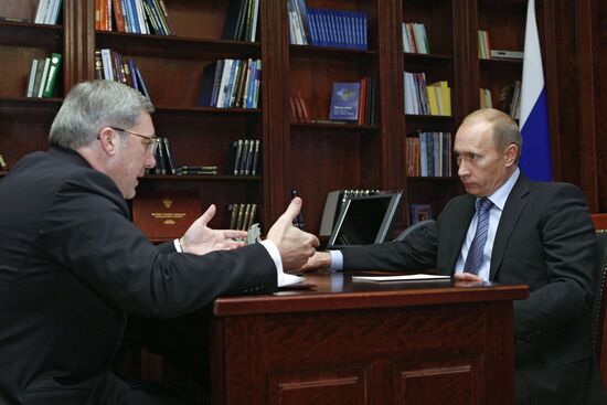 Putin and Tolokonsky
