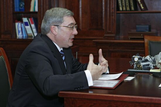 Putin and Tolokonsky