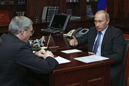 Putin and Tolokonsky