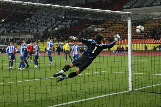 UEFA. CSKA versus Deportivo