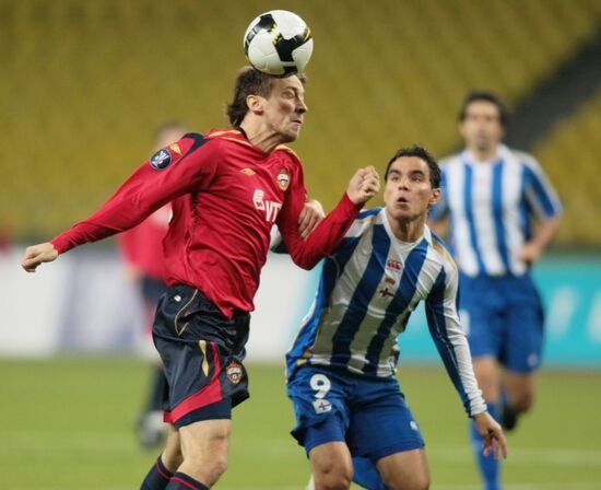 UEFA. CSKA versus Deportivo