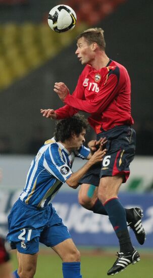 UEFA. CSKA versus Deportivo