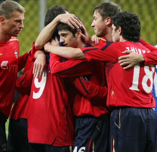 UEFA. CSKA versus Deportivo