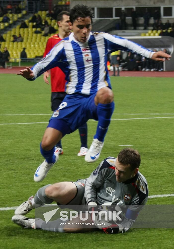 UEFA. CSKA versus Deportivo