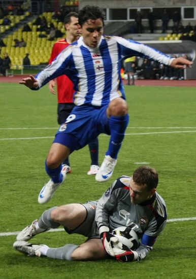 UEFA. CSKA versus Deportivo