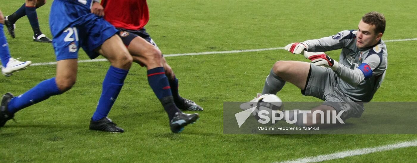 UEFA. CSKA versus Deportivo