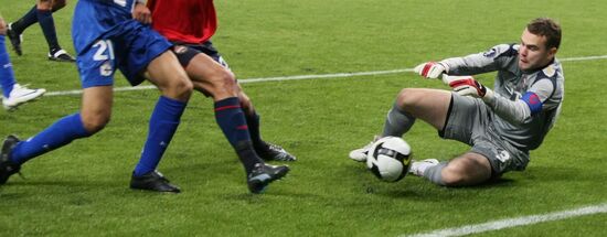 UEFA. CSKA versus Deportivo