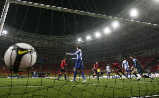 UEFA. CSKA versus Deportivo