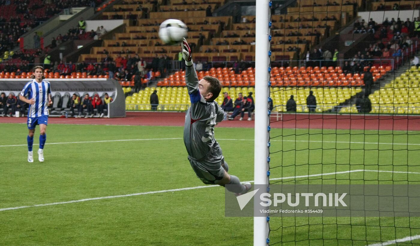 UEFA. CSKA versus Deportivo