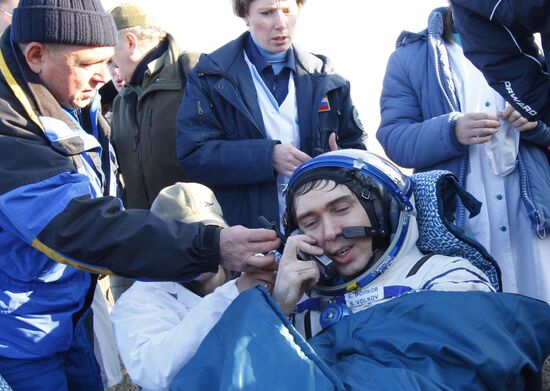 17th ISS expedition returns to Earth