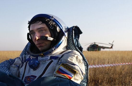 Return of the 17th mission to the International Space Station