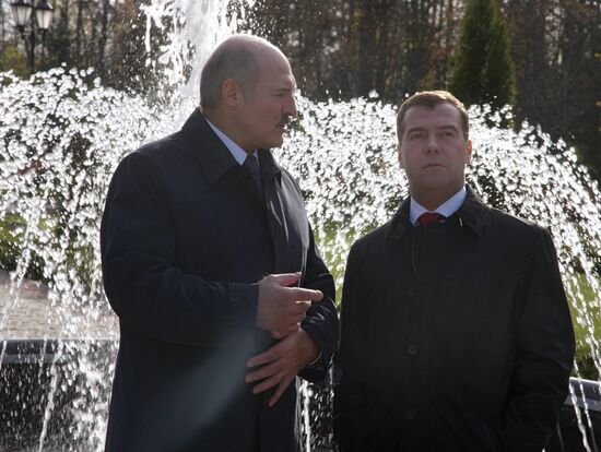 Belarusian President Lukashenko visits Moscow