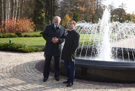 Belarusian President Lukashenko visits Moscow