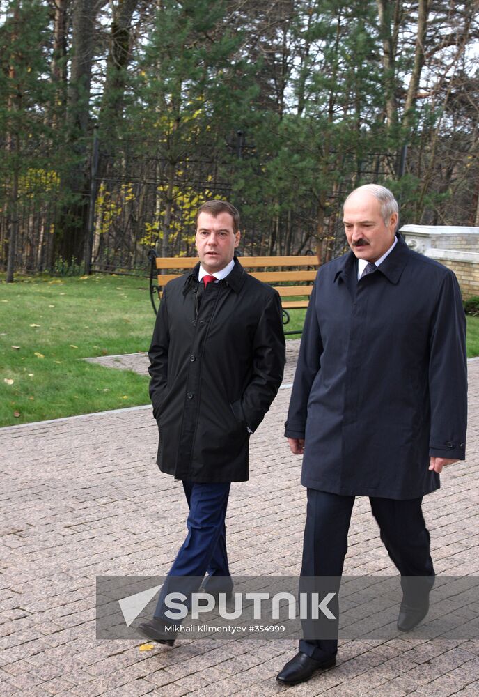 Belarusian President Lukashenko visits Moscow