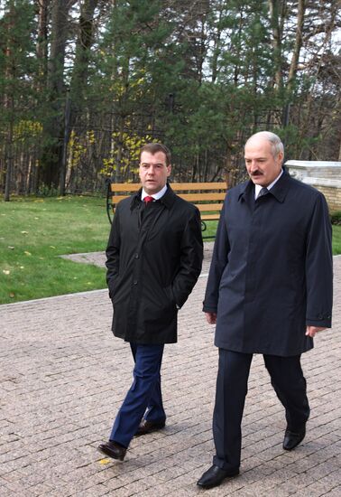 Belarusian President Lukashenko visits Moscow