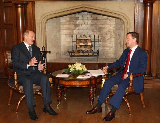 Belarusian President Lukashenko visits Moscow