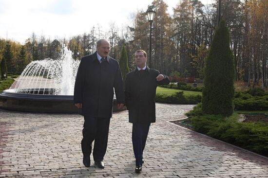 Belarusian President Lukashenko visits Moscow