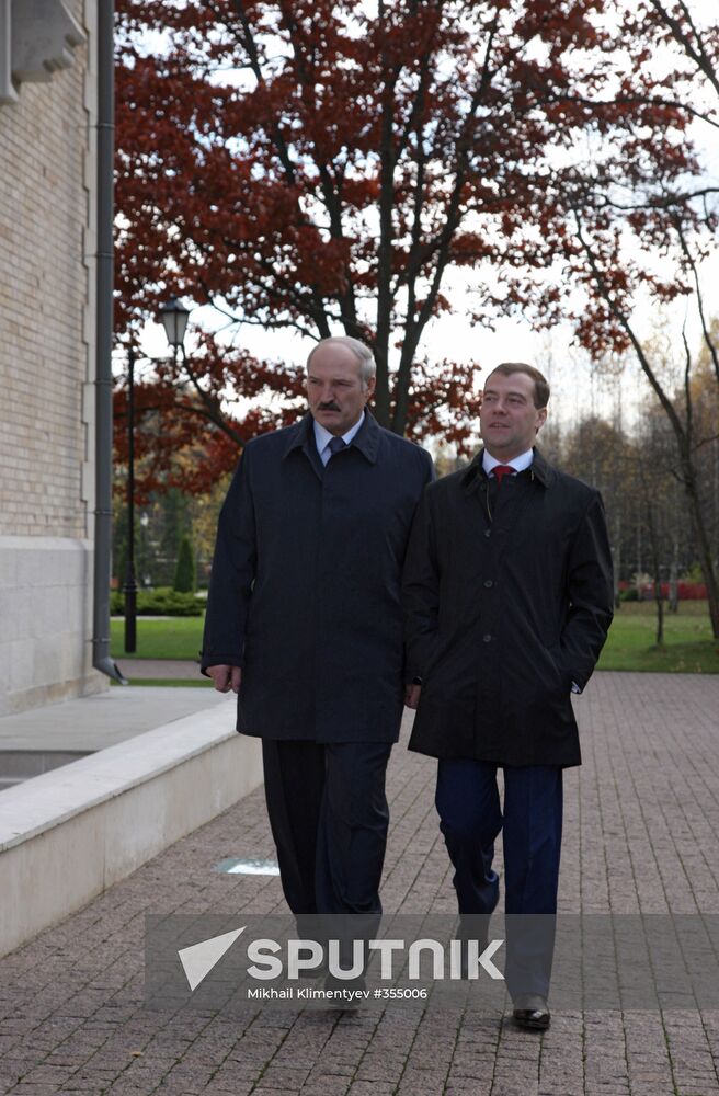 Belarusian President Lukashenko visits Moscow