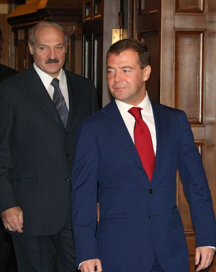 Belarusian President Lukashenko visits Moscow