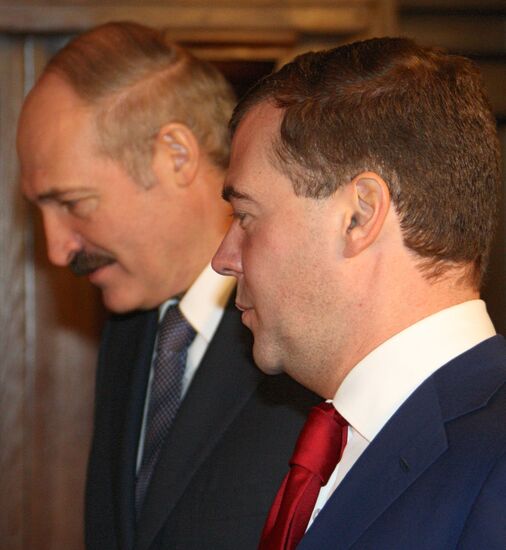 Belarusian President Lukashenko visits Moscow