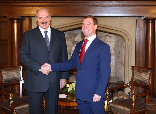 Belarusian President Lukashenko visits Moscow