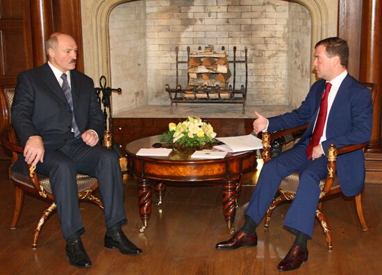 Belarusian President Lukashenko visits Moscow