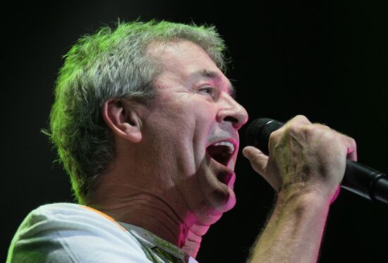 Deep Purple perform in Moscow