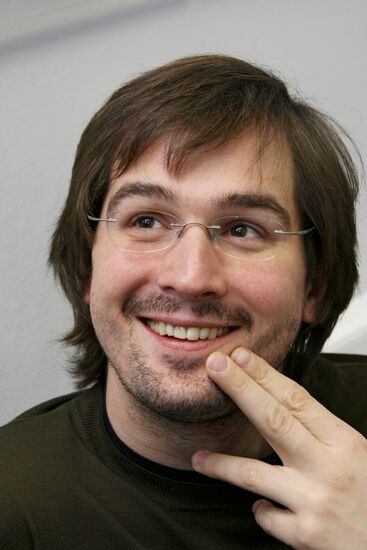 News conference on MTV Russia Music Awards 2008