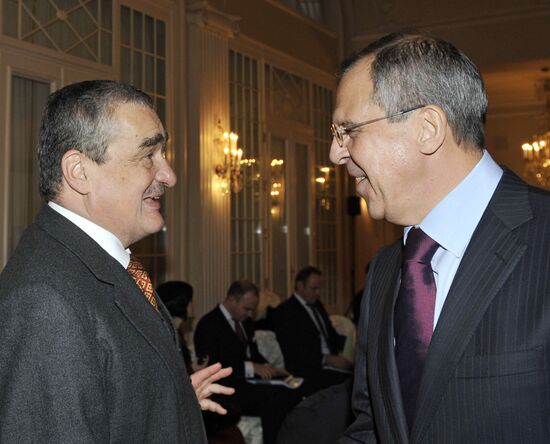 Foreign Ministers of Russia and Czech Republic