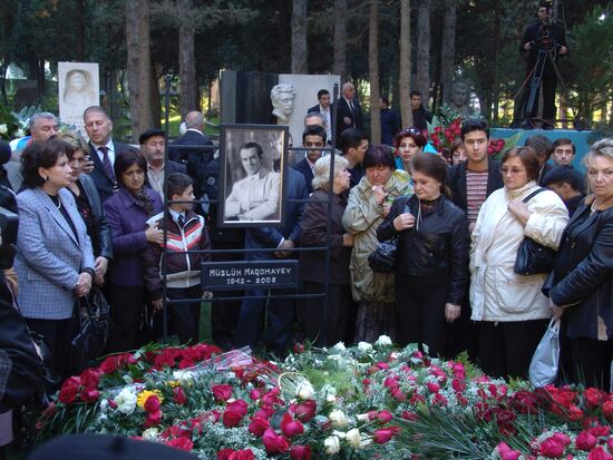 Funeral for Muslim Magomayev