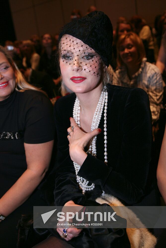 Yelena Suprun's fashion show at Russian Fashion Week