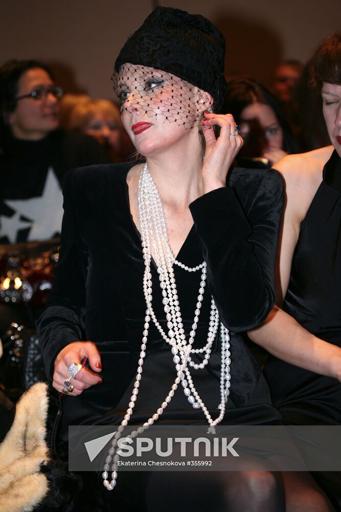 Yelena Suprun's fashion show at Russian Fashion Week